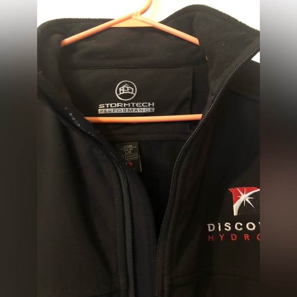 🍁 STORMTECH SOFT SHELL JACKET SIZE LARGE BLACK - Picture 4 of 6